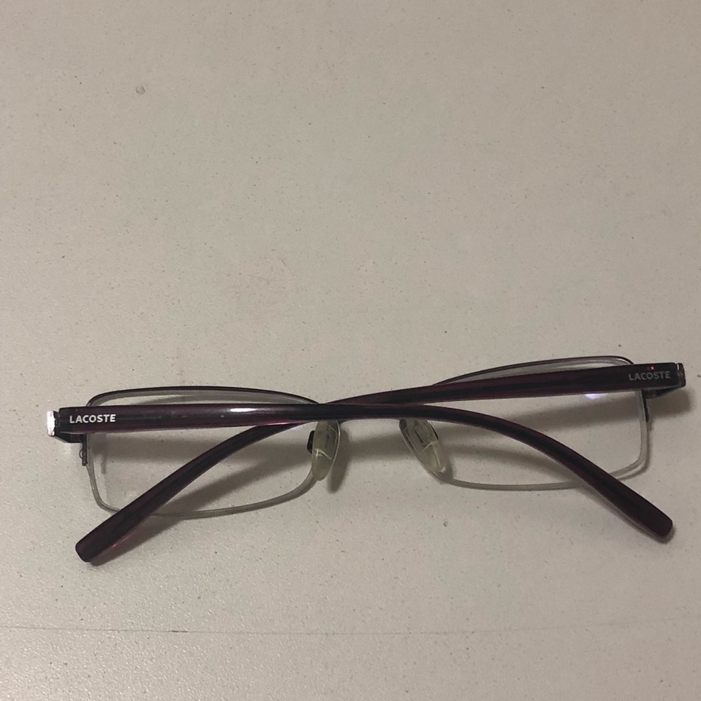 Lacoste flexible purple color eyeglasses class